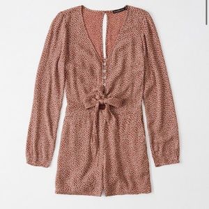 Abercrombie Front Tie Romper